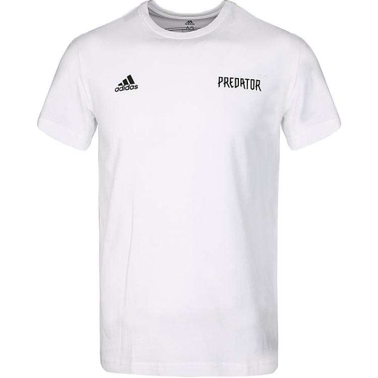 Adidas Adidas T Shirts Men's White Crew Neck Moderate