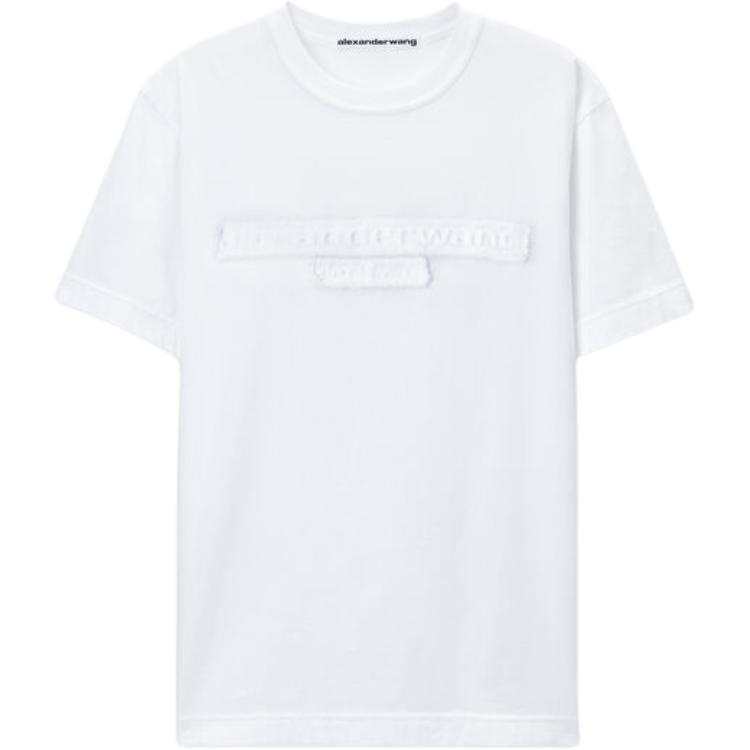 Alexander Wang Alexander Wang logo-embossed T-shirt