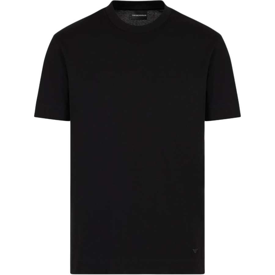 EMPORIO ARMANI 3D effect Asv Embossed Jacquard Jersey T shirt