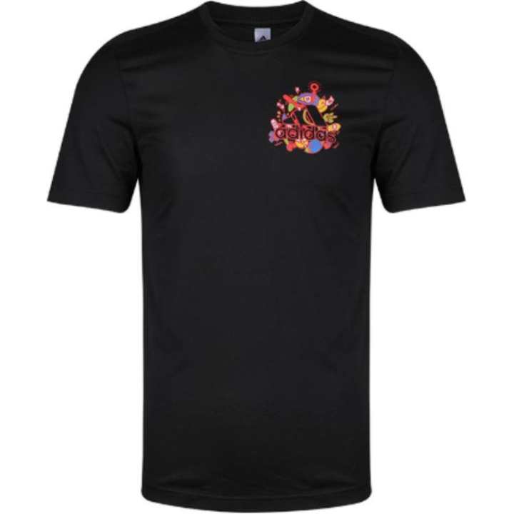 Adidas Adidas Illustrat. GFX T Shirt Men's Black