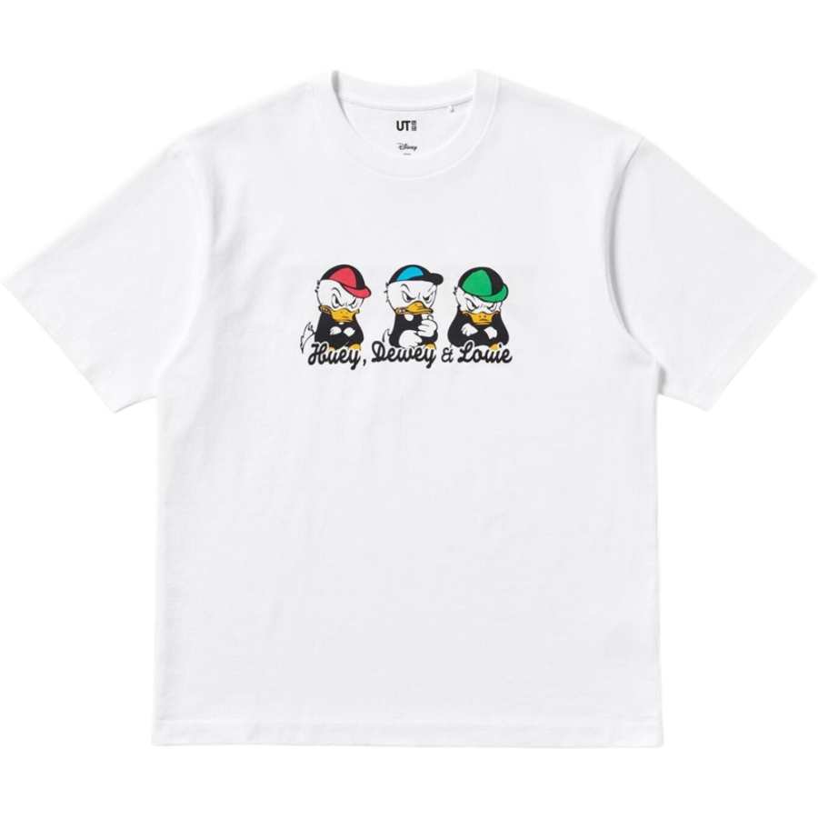 UNIQLO x Disney SS25 T Shirt Unisex White