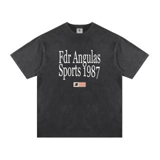 FDR T Shirts Unisex Crew Neck Moderate Straight Fit