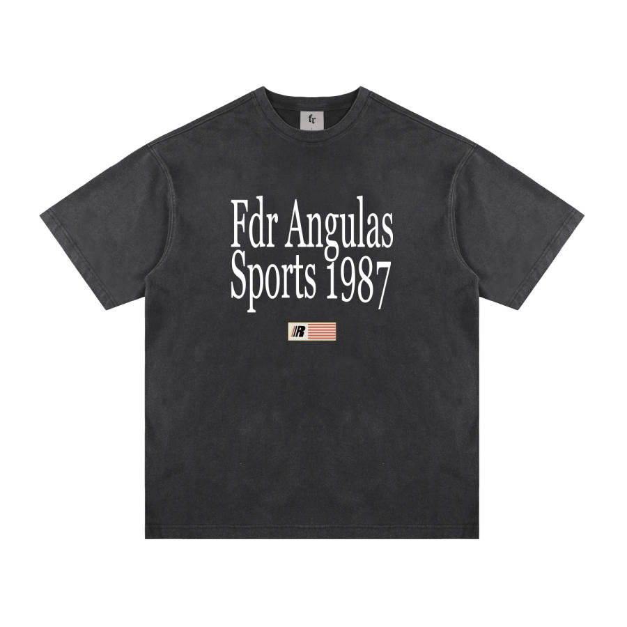 FDR T Shirts Unisex Crew Neck Moderate Straight Fit