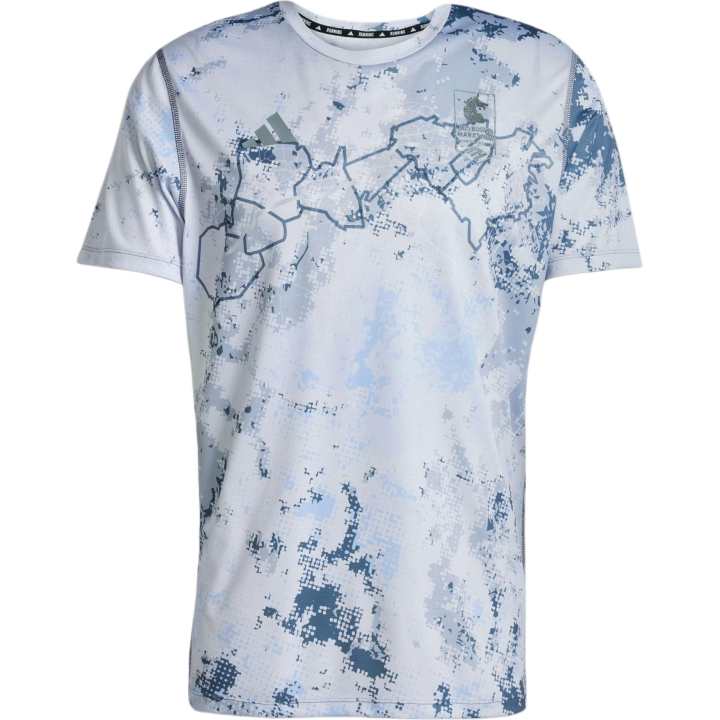 Adidas Adidas Free Shipping With AdiClub Boston Marathon® 2025 Allover Print Tee