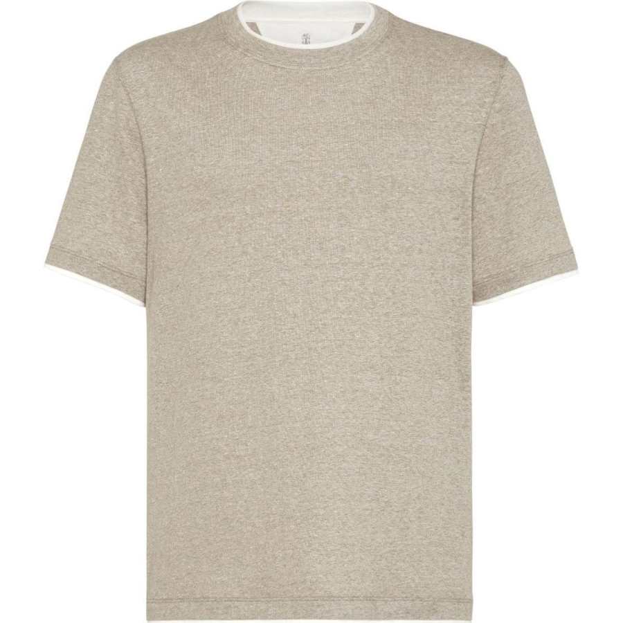 Brunello Cucinelli faux-layering t-shirt