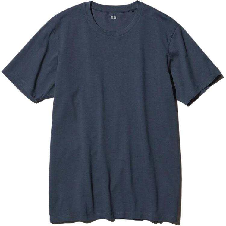 UNIQLO T Shirt Unisex Navy Blue
