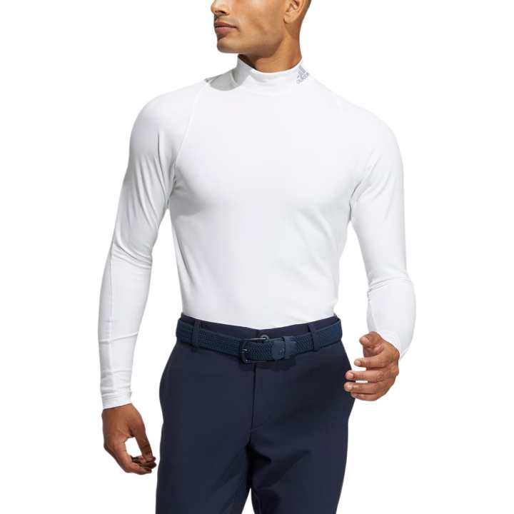 Adidas Adidas T Shirts Men's White Stand Collar Moderate