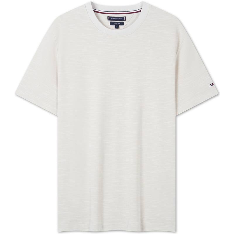 Tommy Hilfiger T Shirt Men's Ecru