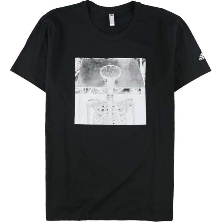 Adidas Adidas SKULL BALL T Shirt Men's Black