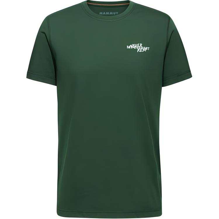 MAMMUT Core T Shirts Men's Crew Neck Moderate Straight Fit