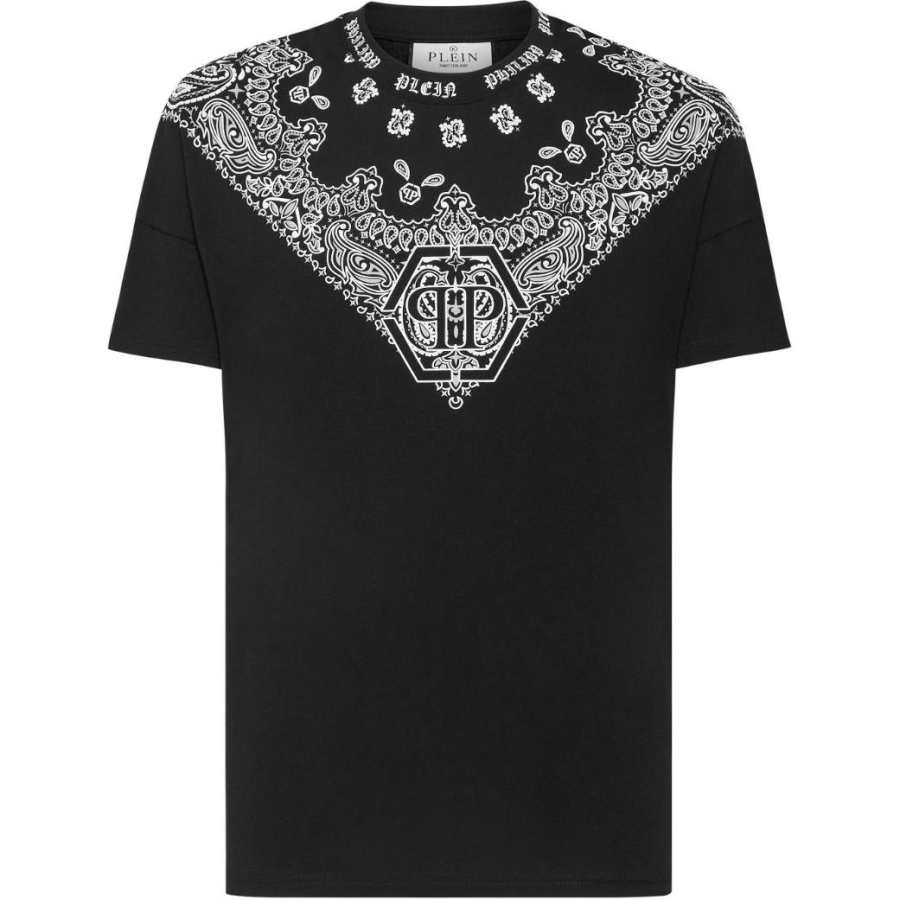 Philipp Plein Paisley Bandana T-shirt