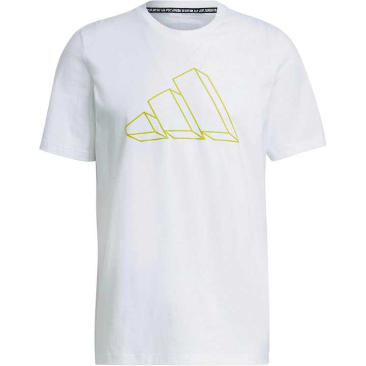 Adidas Adidas T Shirts Men's White Crew Neck Moderate