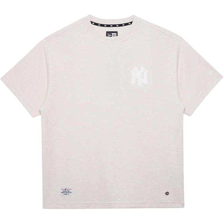 New Era FW24 T Shirt Unisex Milk White
