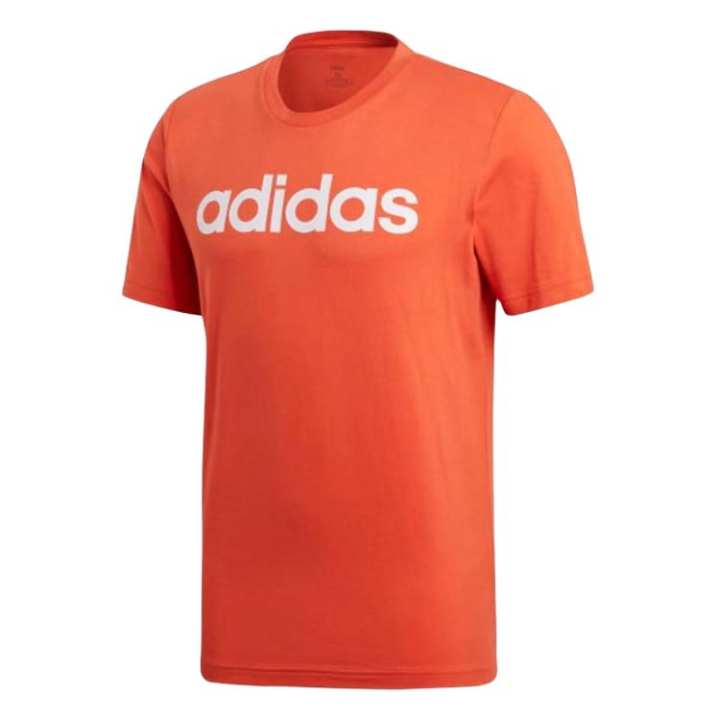 Adidas Adidas T Shirts Men's Orange Crew Neck Moderate
