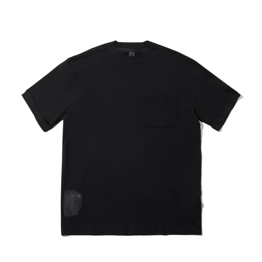 Li-Ning Li Ning x CHENGLONG,LIANMINGKUAN T Shirt Men's Black