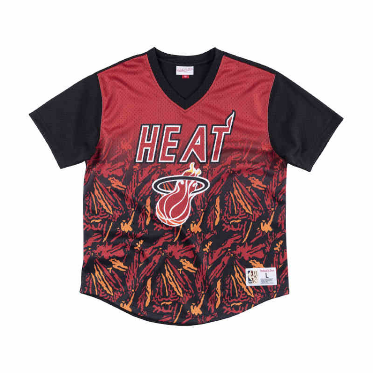 Mitchell Ness Mitchell Ness T Shirt Unisex Red/Black