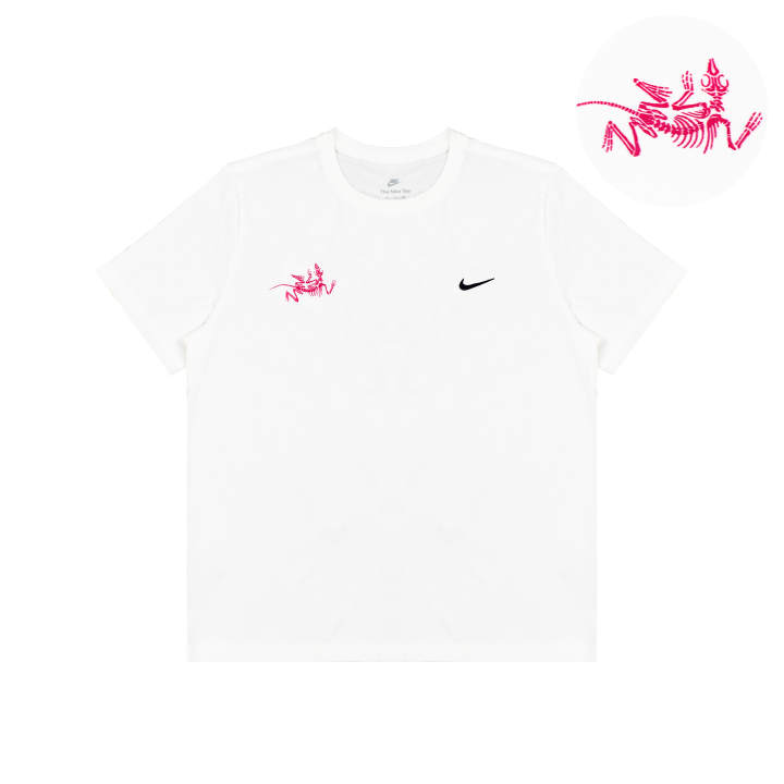 Nike Nike T Shirts Unisex White Crew Neck Moderate Straight Fit