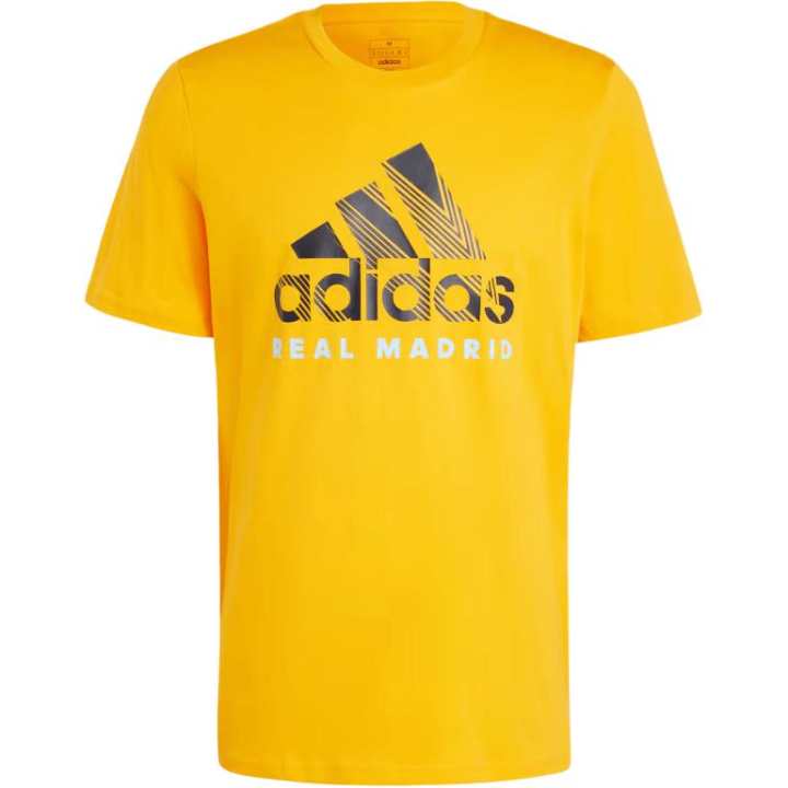 Adidas Adidas Real Madrid T Shirt Men's Yellow