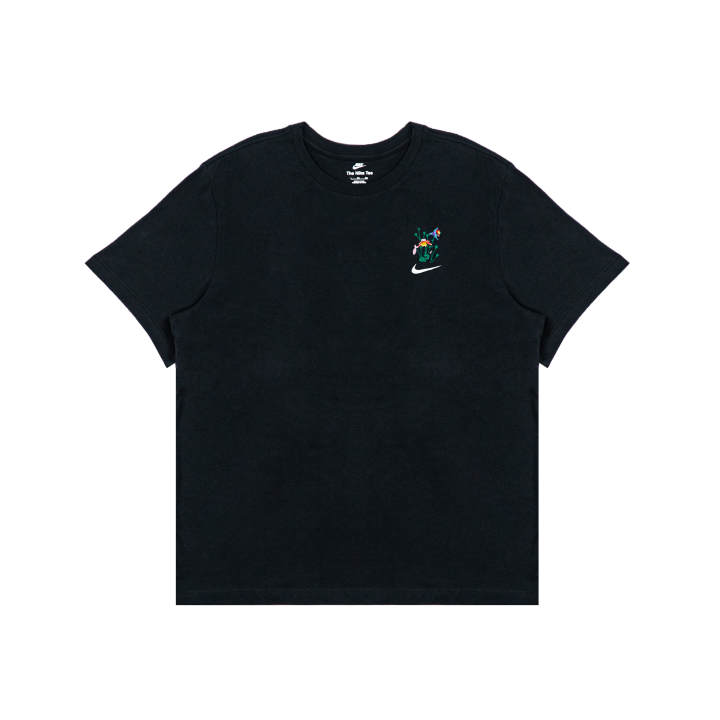 Nike Nike T Shirts Unisex Black Crew Neck Moderate Straight Fit