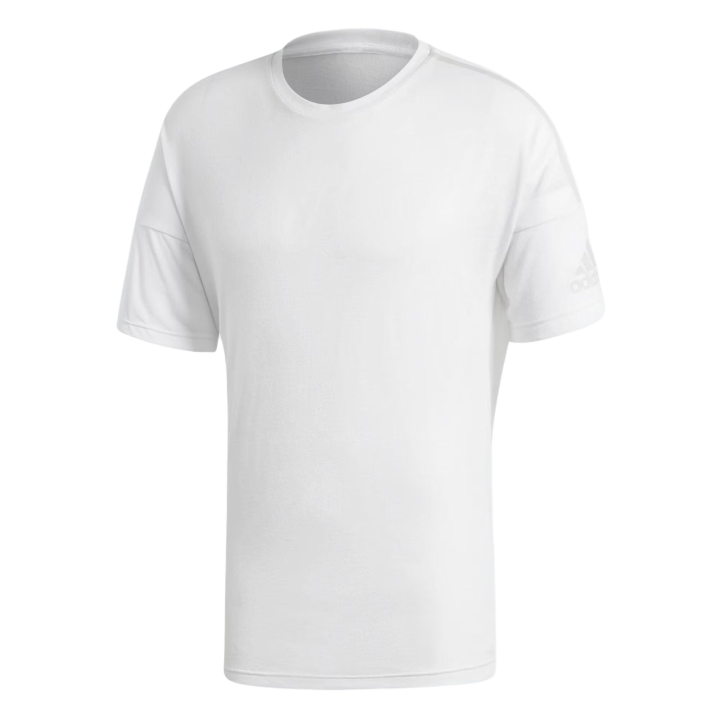 Adidas Adidas T Shirts Men's White Crew Neck Moderate
