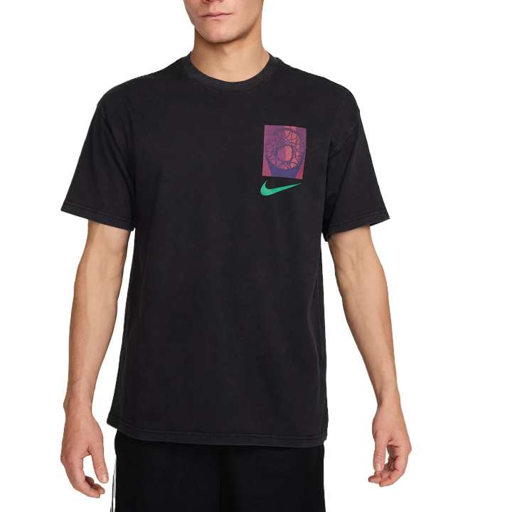 Nike Nike Max90 T Shirts Men's Black Crew Neck Moderate
