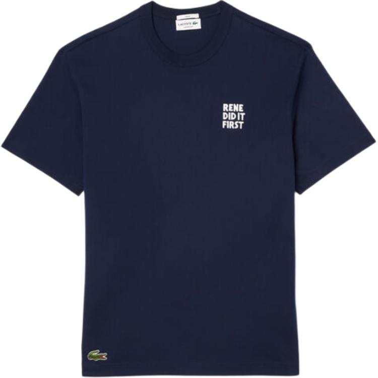 LACOSTE LACOSTE Logo print T shirt