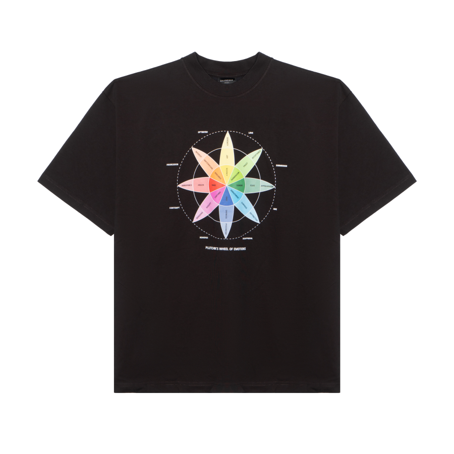 Balenciaga How Do You Feel Medium Fit T Shirt