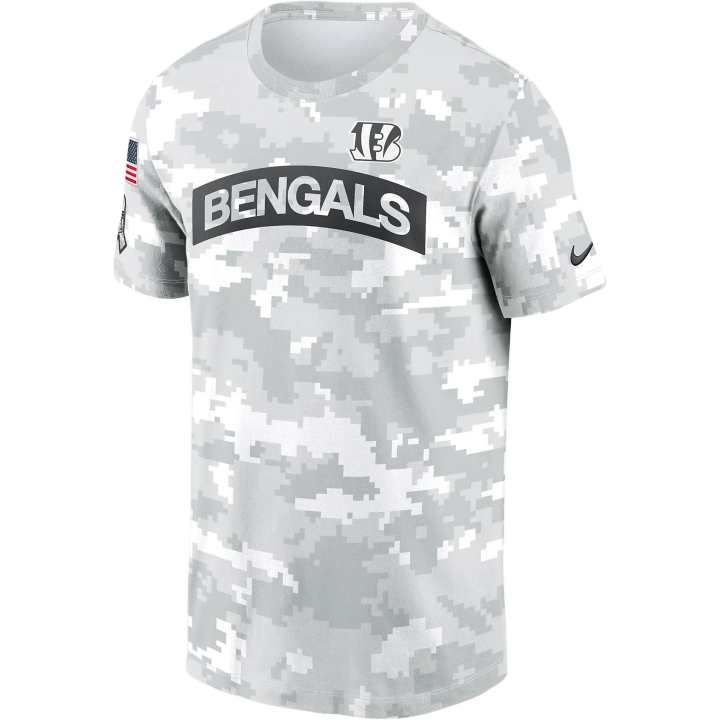 Nike Nike Cincinnati Bengals Salute To Service Edge Arch Men's Nike Dri-FIT Nfl T-Shirt