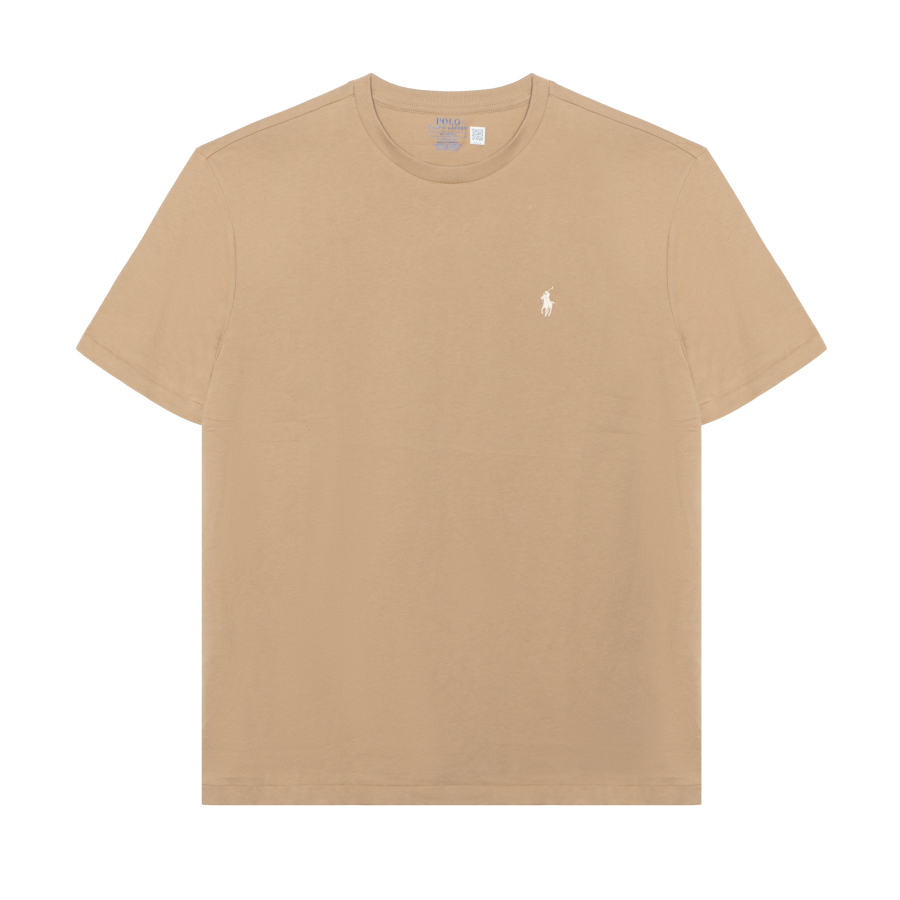 Polo Ralph Lauren FW23 T Shirt Classic Version Men's Tan & Ivory