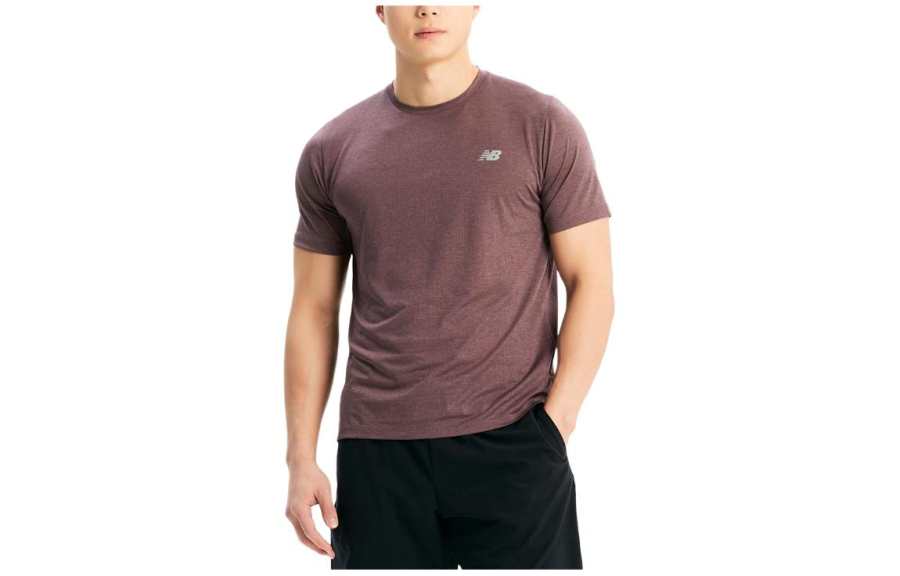 New Balance New Balance T Shirt Men's Brown