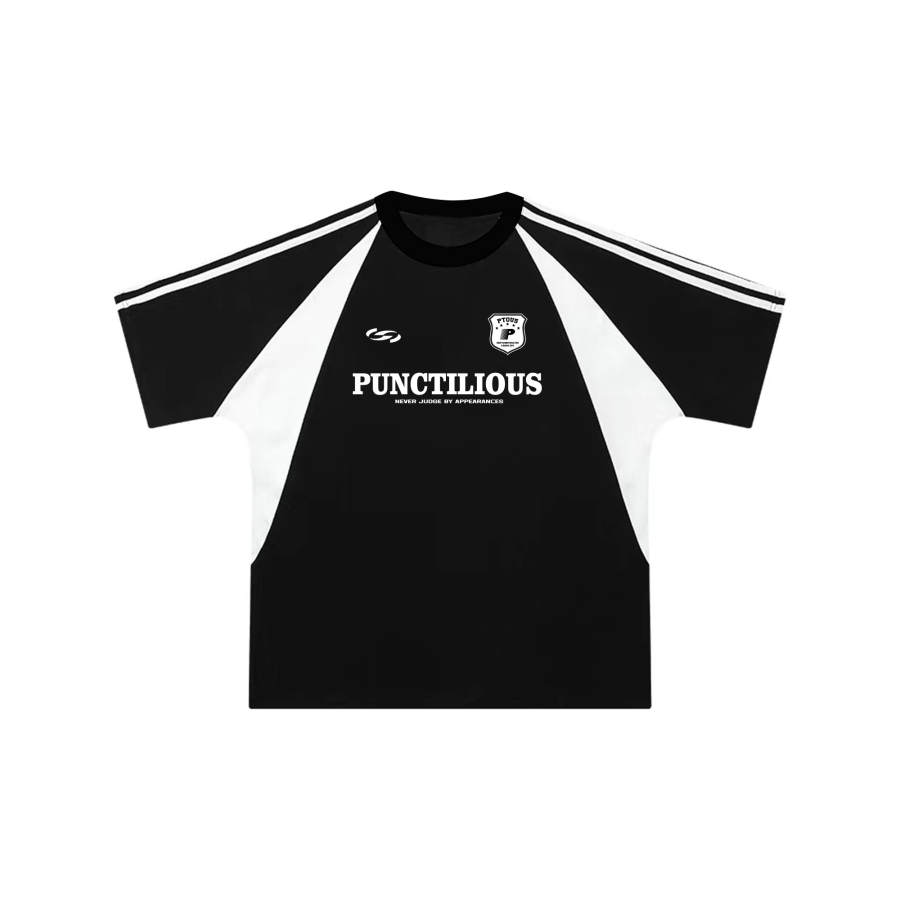 PUNCTILIOUS T Shirts Unisex Crew Neck Moderate Straight Fit