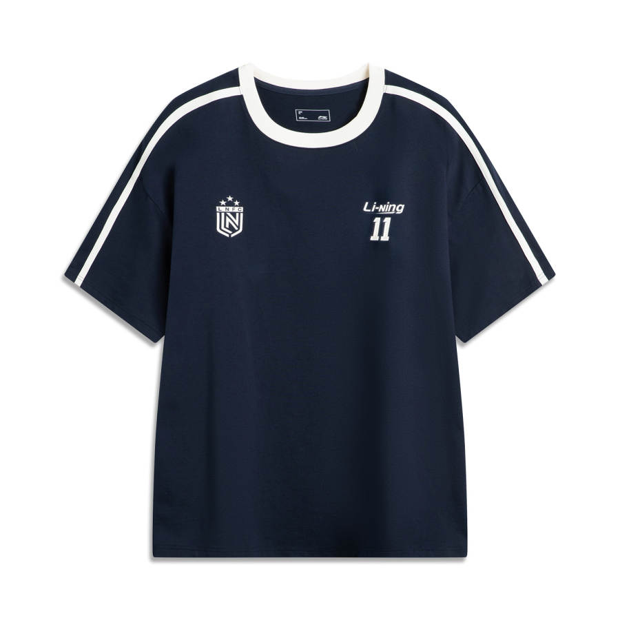 Li-Ning Li Ning Sports Life Collection T Shirt Unisex Dark Marine Blue