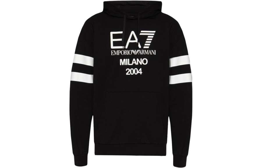 EMPORIO ARMANI EA7 SS23 Sweatshirt Men's Black