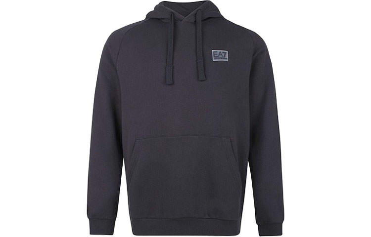 EMPORIO ARMANI Sweatshirts Men's Dark Blue Hooded Moderate Regular