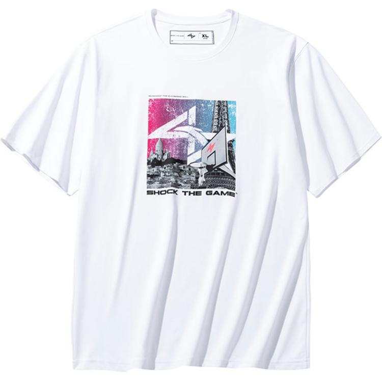 Anta Basketball Collection T Shirt Men's Pure White