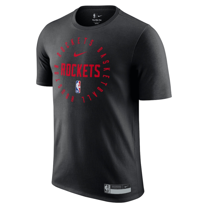 Nike Nike x NBA Houston Rockets Dri Fit T Shirt Unisex Black