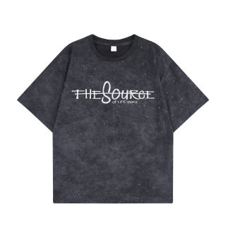 YIVIKII T Shirts Unisex Crew Neck Moderate Heavyweight