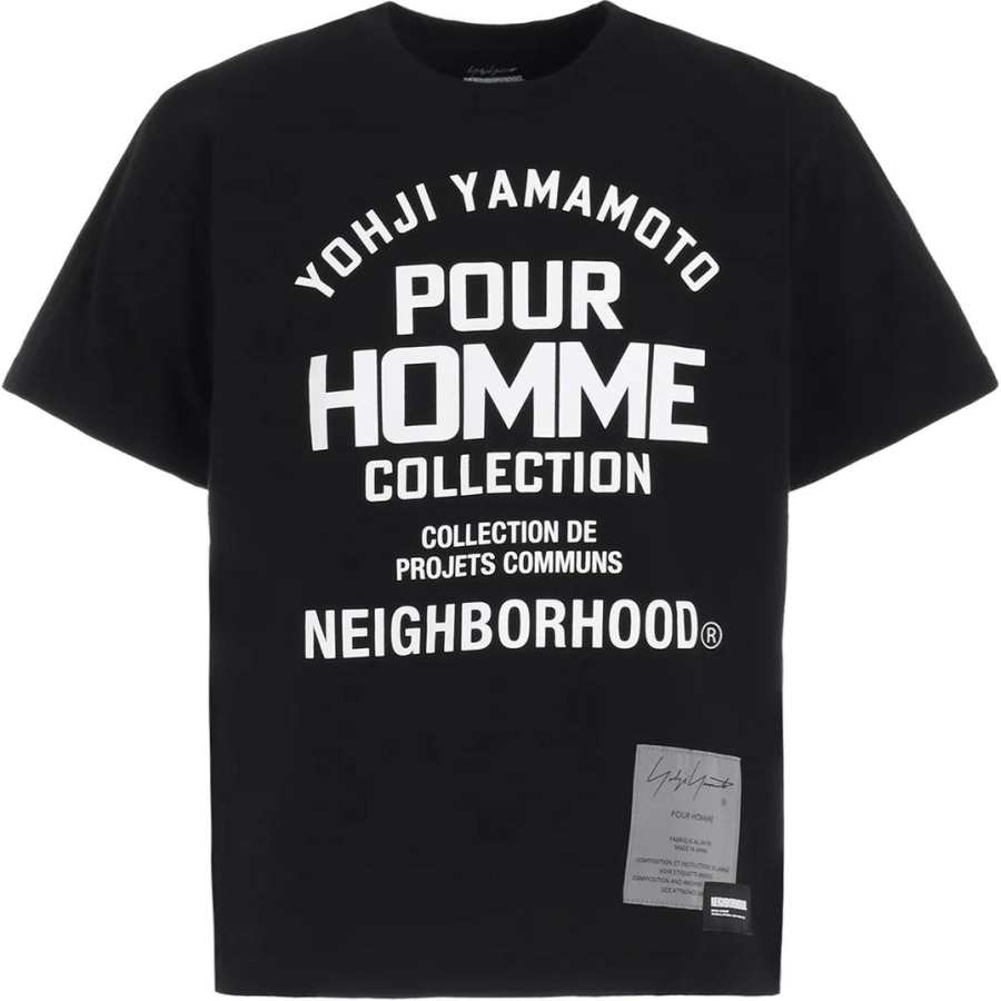 Yohji Yamamoto X Neighborhood Short-Sleev Tee-2