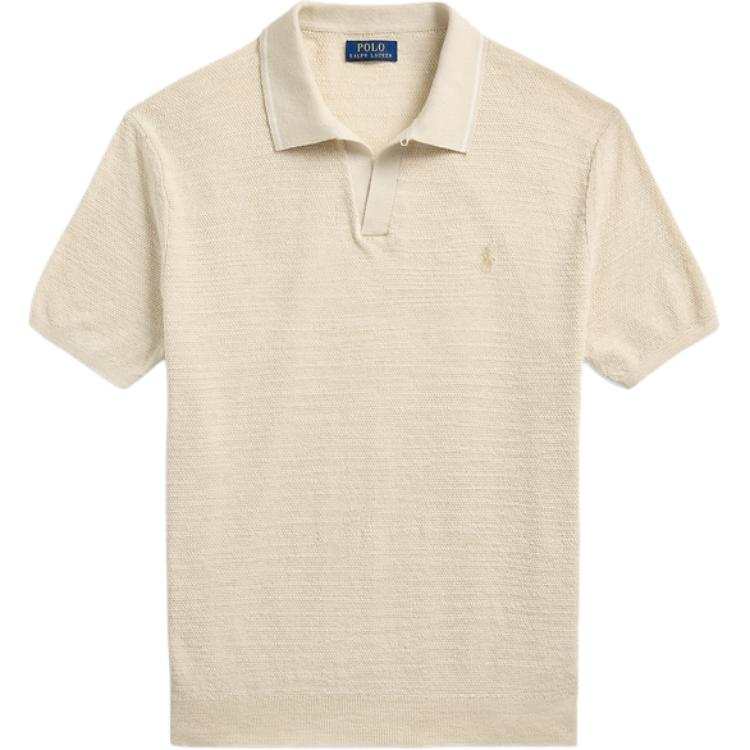 Polo Ralph Lauren SS25 T Shirt Standard Men's Cream