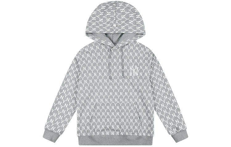 MLB MLB Sweatshirts Unisex Gray Hooded Moderate Regular
