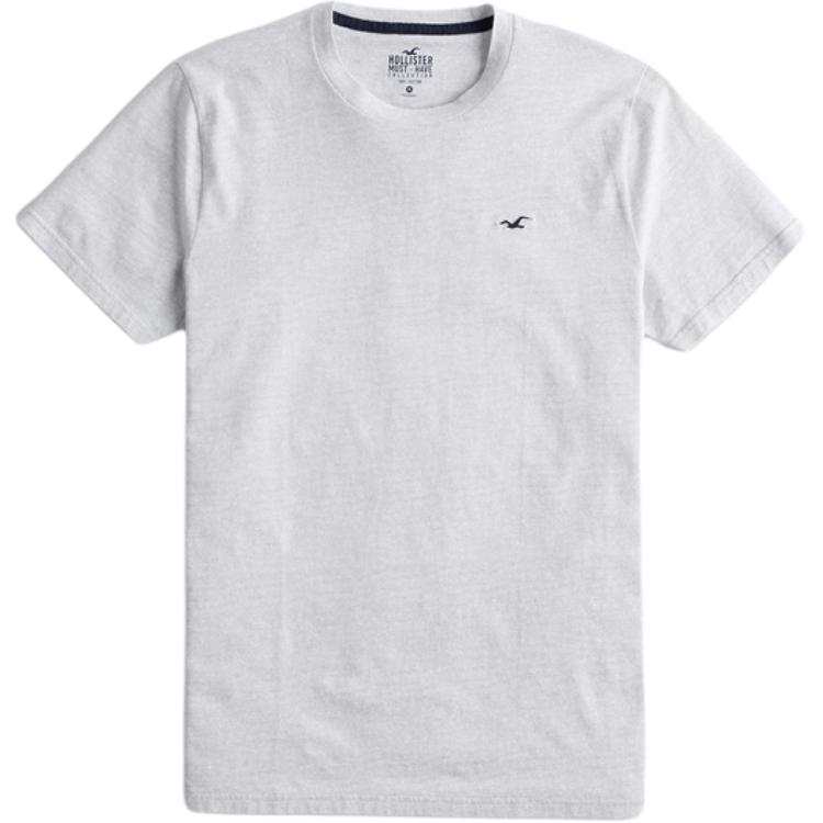Hollister/ Hollister T Shirt Men's Light Heather Gray