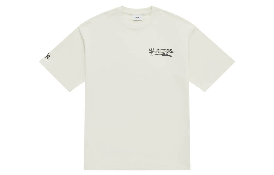 MLB MLB New York Yankees Basic Collection SS25 T Shirt Unisex Deep Ivory