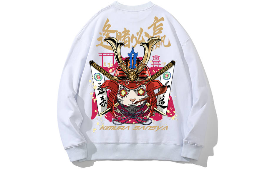 SANSYAS Sweatshirts Unisex Crew Neck Moderate Regular
