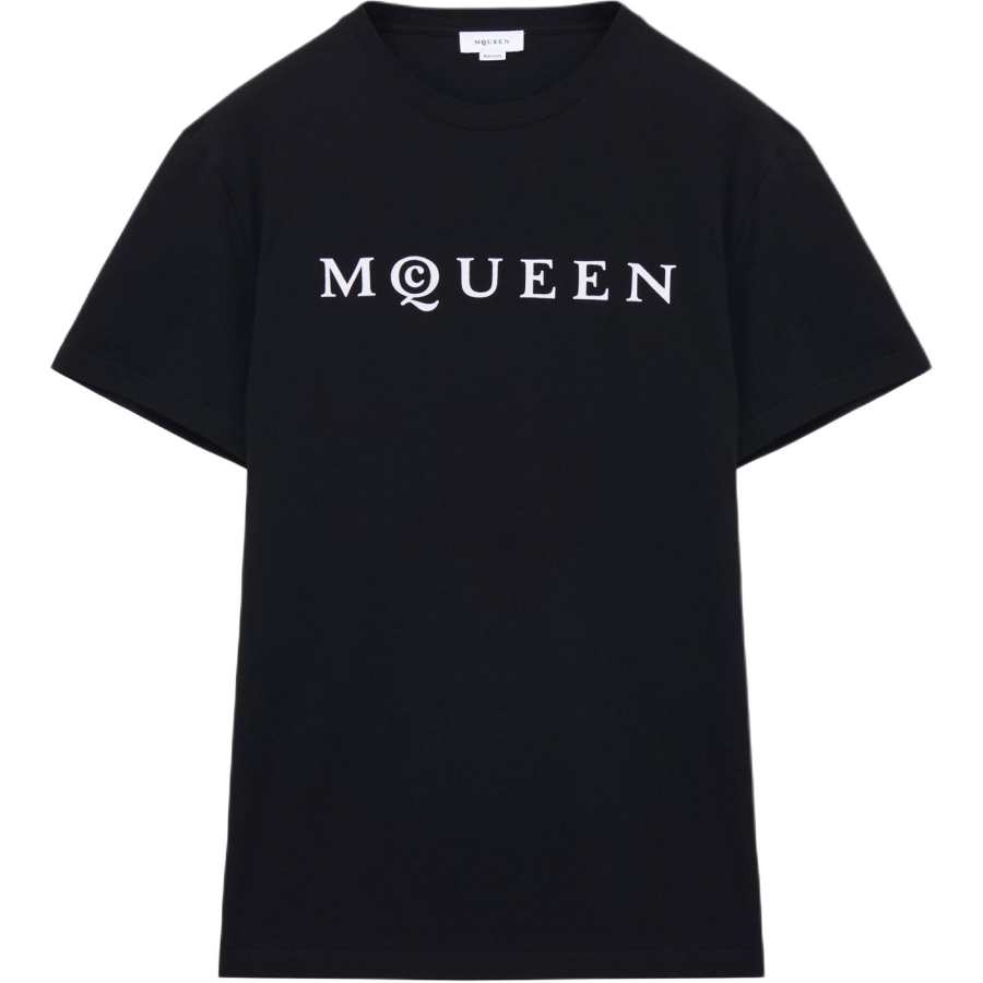 Alexander McQueen SS25 T Shirt Men's Black