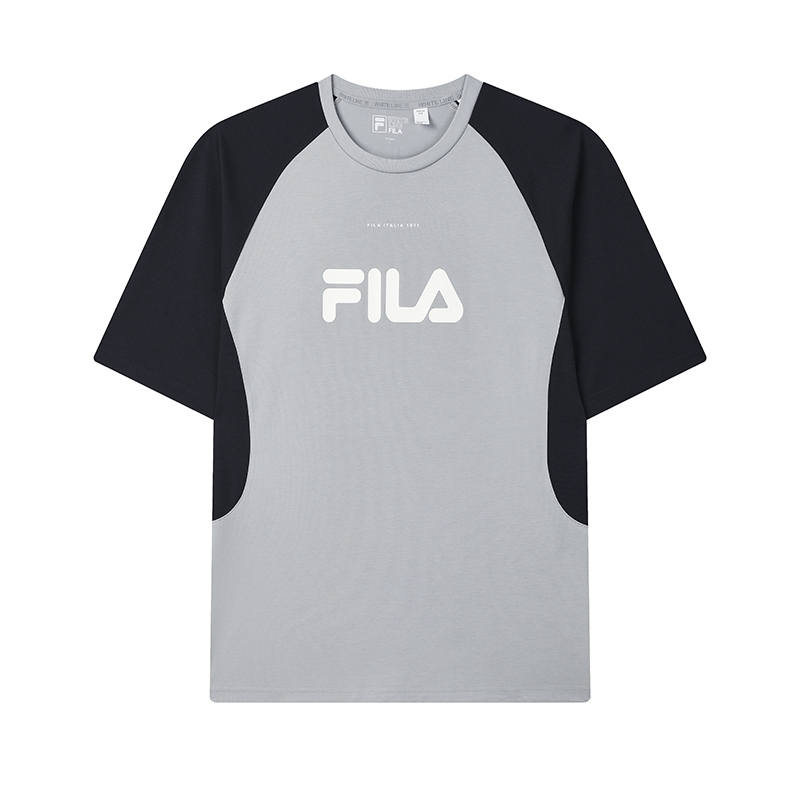 FILA T Shirt Men's Marble Asphalt Gray Green