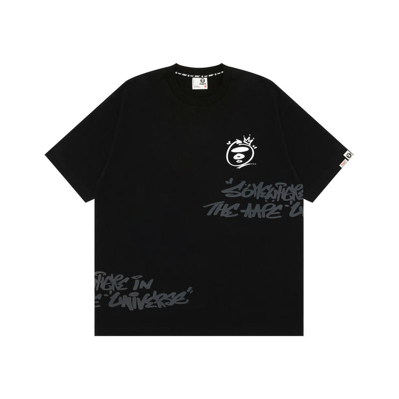 Aape Aape T Shirts Men's Crew Neck Moderate