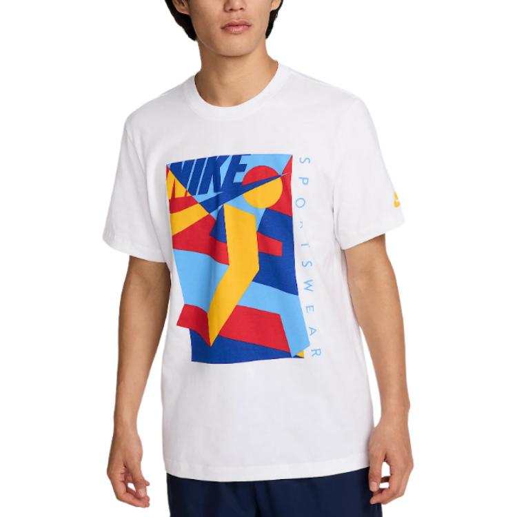 Nike Nike Sportswear T Shirt Men's White/University Gold