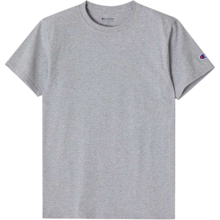Champion T Shirts Men's Gray Crew Neck