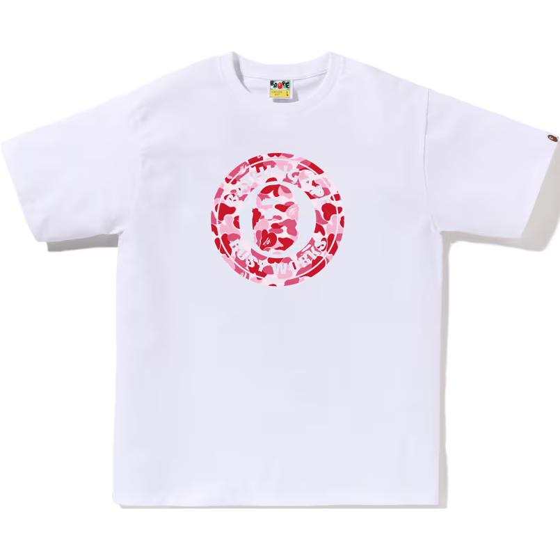 A BATHING APE A Bathing Ape camo logo T-shirt