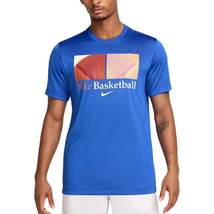 Nike Nike Dri Fit T Shirt Men's Royal Game Color